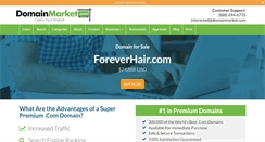 Desktop Screenshot of foreverhair.com